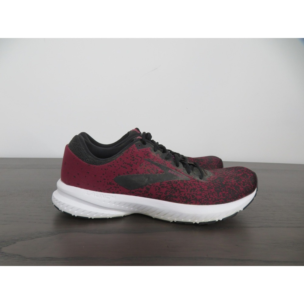 Brooks Launch 6 Shoes Mens Size 9 Red Running Sneakers Road Gym 1102971D617